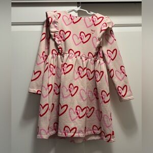 Mon Coeur heart dress, size 6Y